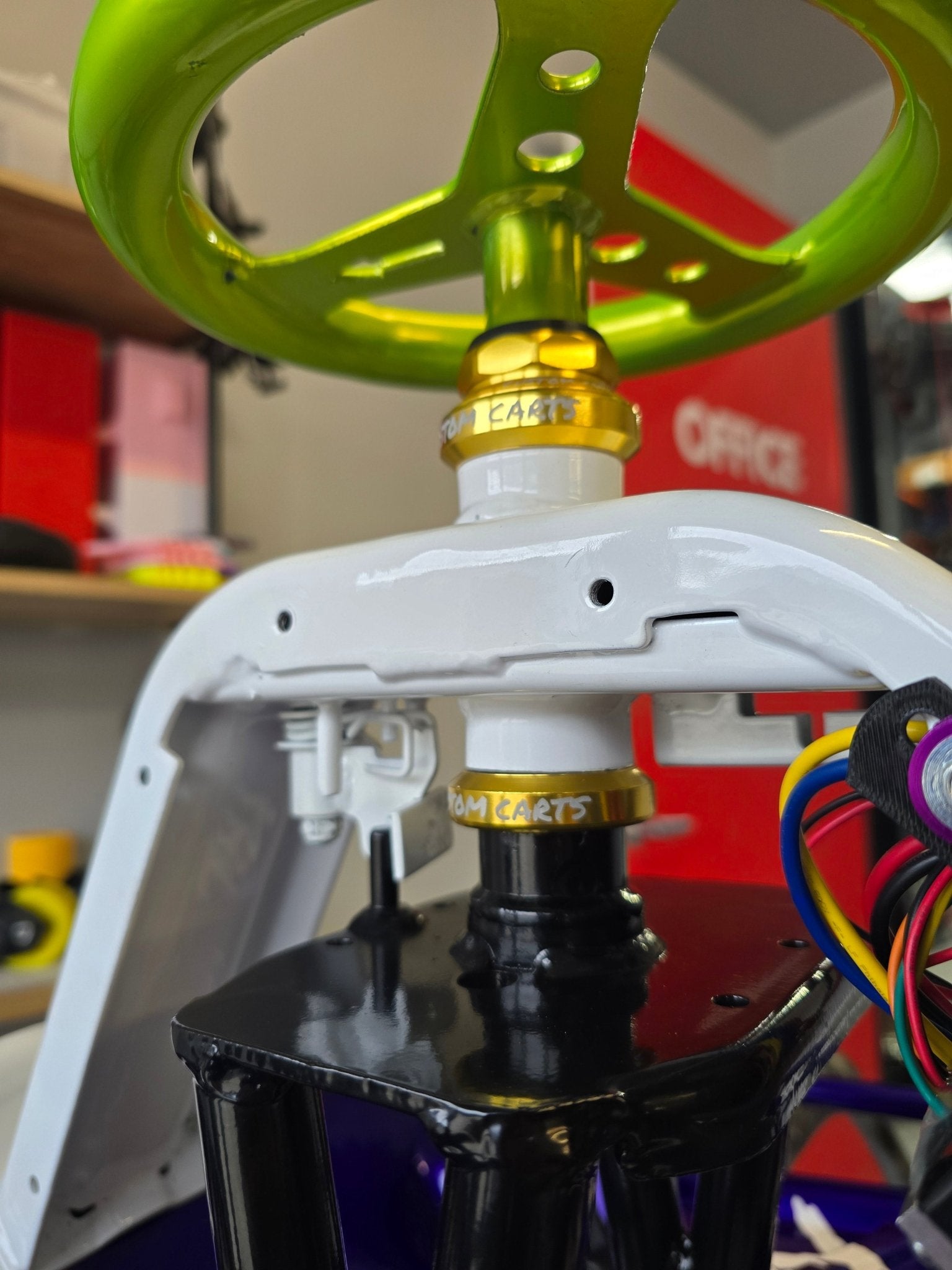 Threaded Sealed Headset bearings - Razor Crazy Cart Standard/XL upgrade Purple - CUSTOM CARTS