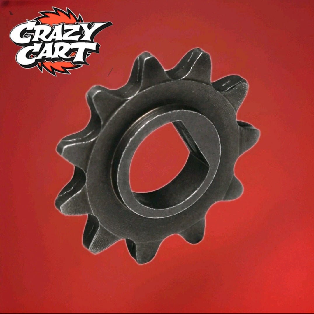 10mm Bore 25H Chain Sprocket 11T Front Drive Electric Motor Sprocket Crazy Cart - CUSTOM CARTS