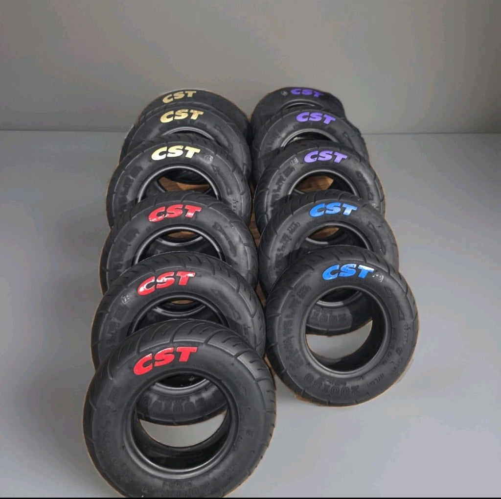 Razor Crazy Cart Standard and XL CST Street Air Tire 200X50 Upgrade - CUSTOM CARTS