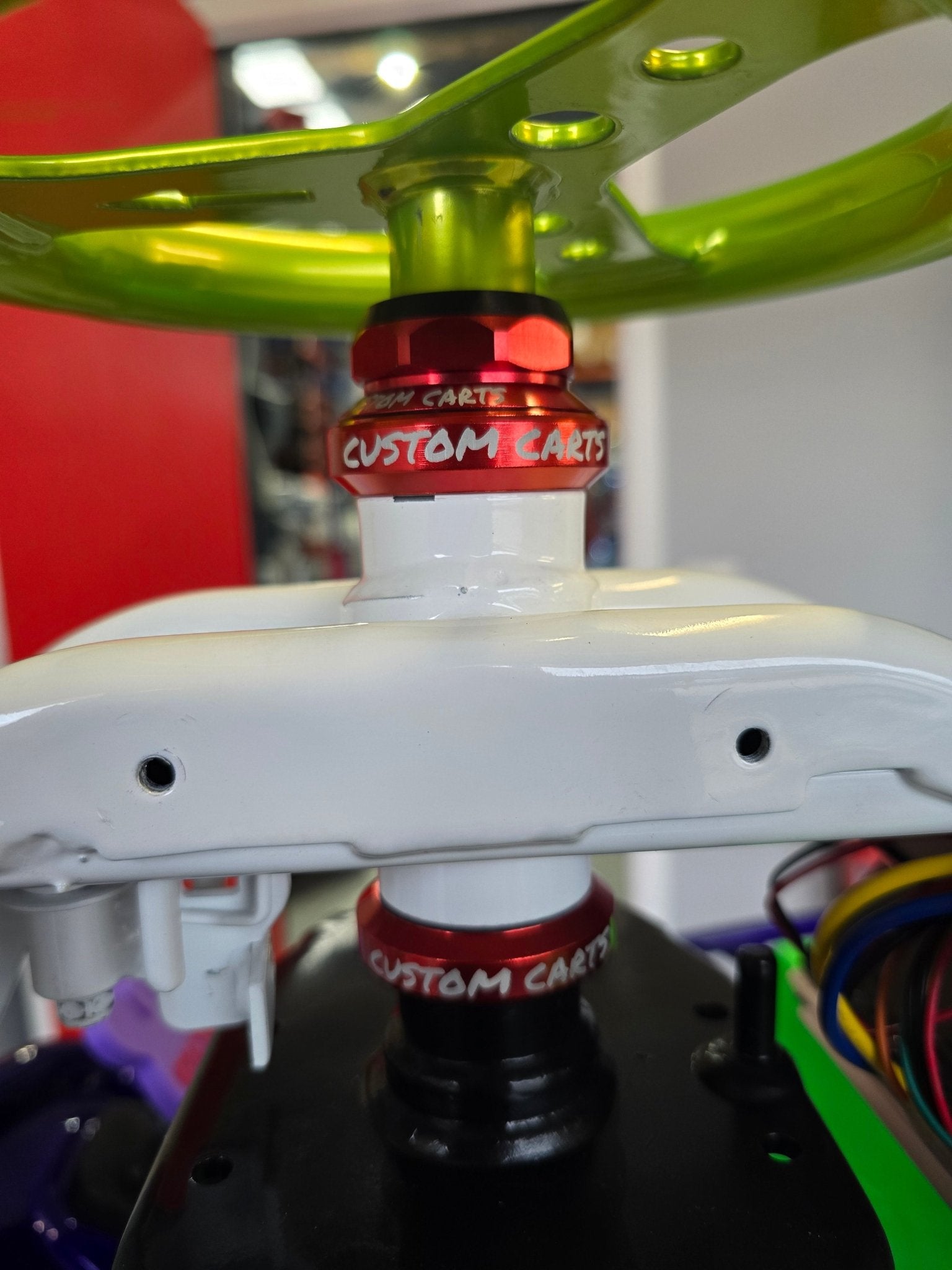 Threaded Sealed Headset bearings - Razor Crazy Cart Standard/XL upgrade Purple - CUSTOM CARTS