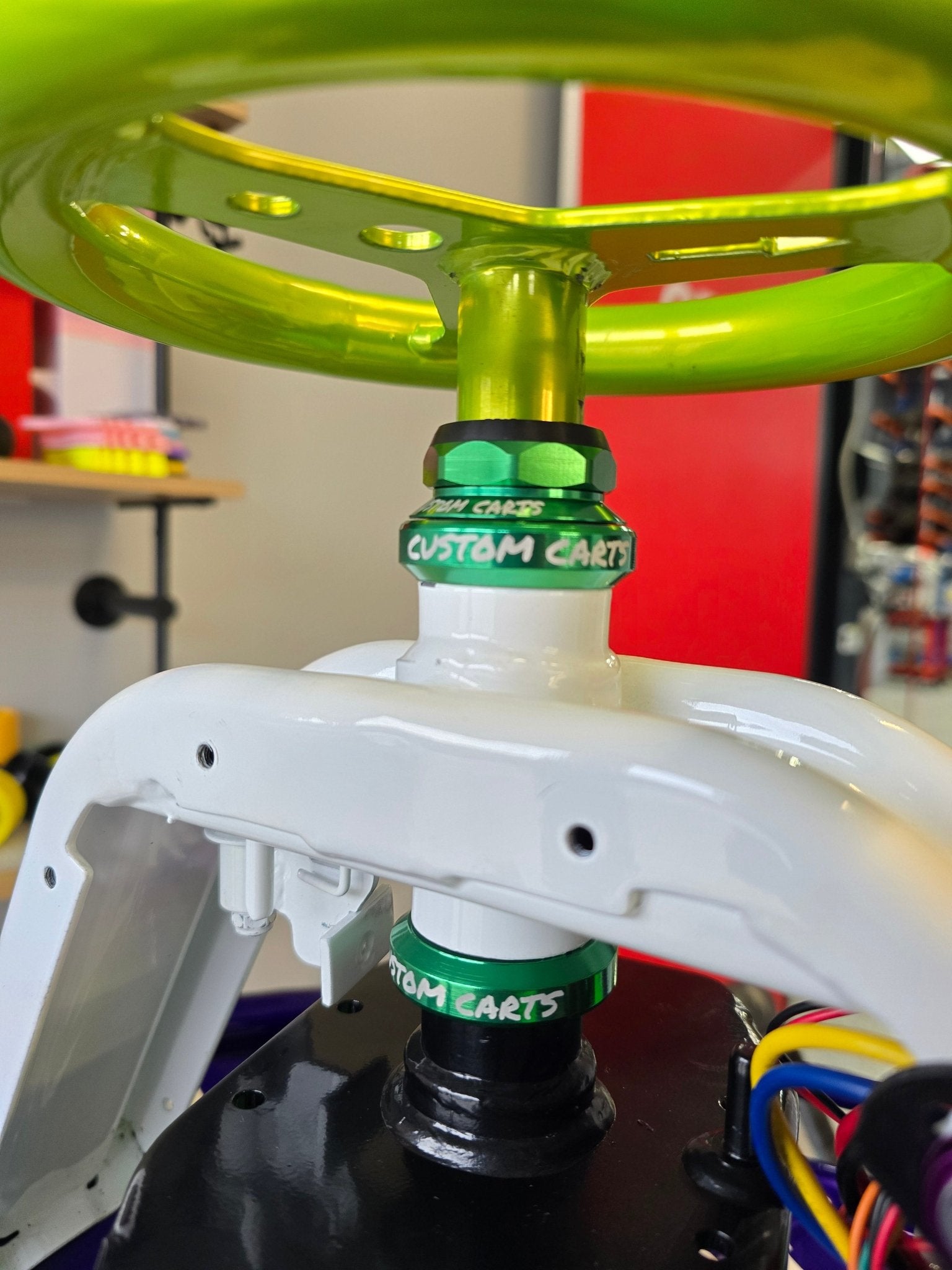 Threaded Sealed Headset bearings - Razor Crazy Cart Standard/XL upgrade Purple - CUSTOM CARTS