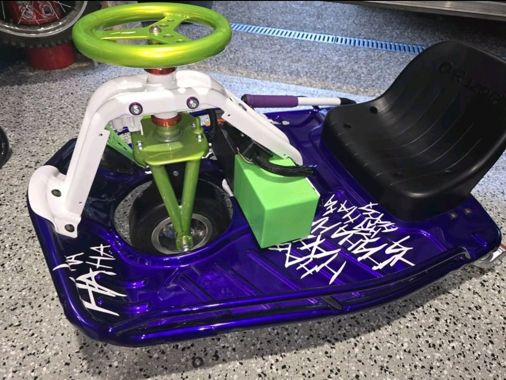 FATMAXX CRAZY CART CUSTOM RACE SLICK 8x3.00 - 4 FRONT WHEEL STD/XL - CUSTOM CARTS