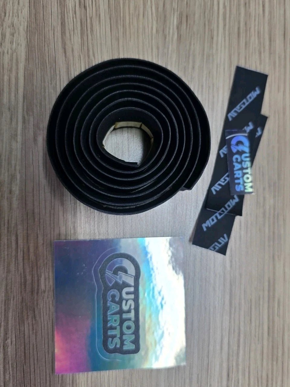 Razor Crazy Cart Steering Wheel Comfort Grip Tape - Black - CUSTOM CARTS